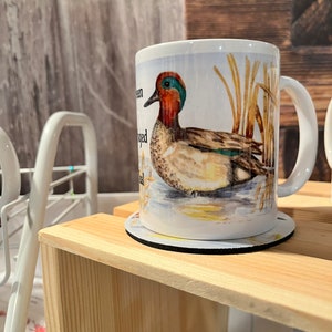 Green Winged Teal 11 oz. Mug image 1