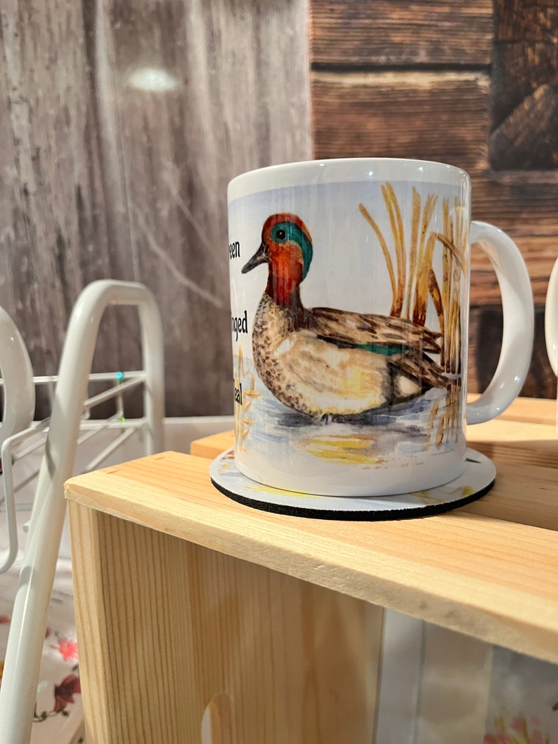 Green Winged Teal 11 oz. Mug image 1