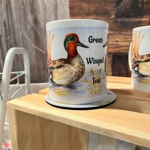 Green Winged Teal 11 oz. Mug image 2