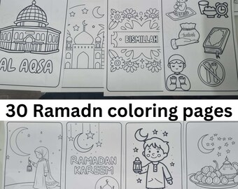 Ramadan coloring pages, muslim coloring, Ramadan printable, ramadan activities, Islam coloring book ,Islamic activity, Eid Mubarak gift