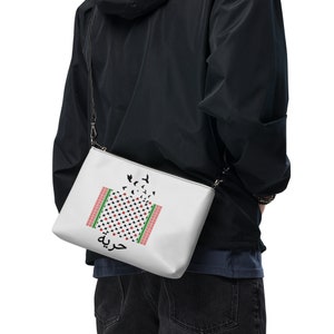 Palestine crossbody bag, Palestinian Crossbody bag, Kufiya bag, Kufiyyah bag, Palestine bag