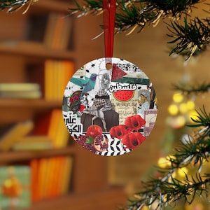Palestine Metal Ornament, Palestina driving test pass, Palastina first car gift, Palestine Kuffiya car gift, Palestinian car design