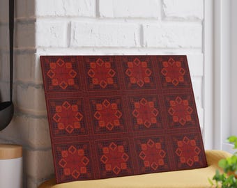 Palestijnse Tatreez-snijplank, Eid-cadeau, huwelijkscadeau housewarmingcadeau, Palestijns ontwerp, ramadantafel, ramadan vieren