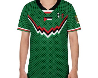 Camiseta de fútbol de Palestina, camiseta de fútbol de Palestina, fútbol de Palestina FC, Palestina, camiseta de la PFC, camiseta de fútbol de Palestina
