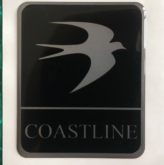 SCOOBY DESIGNS Swift wheel centre cap caravan motorhome circular bird logo badge 60mm Black And silver x2
