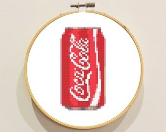 Puede patrón de punto de cruz PDF