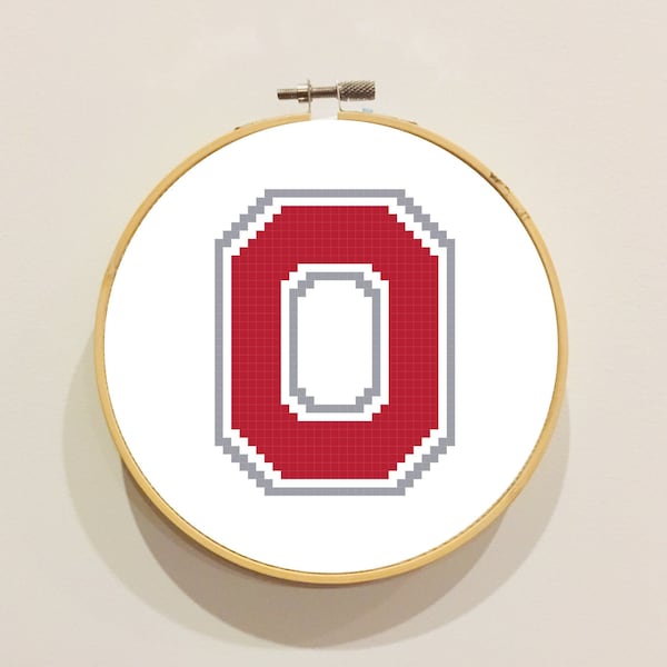 Cross Stitch PDF Pattern Red