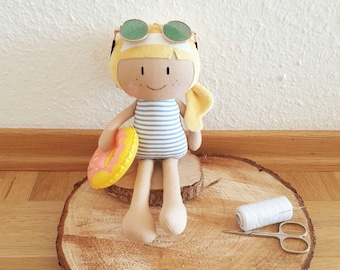 Sommer baba-doll handgefertigte Puppe