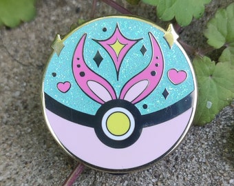 Fairy Poketype Hard Enamel Pin