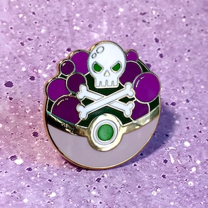 Poison Poketype Hard Enamel Pin