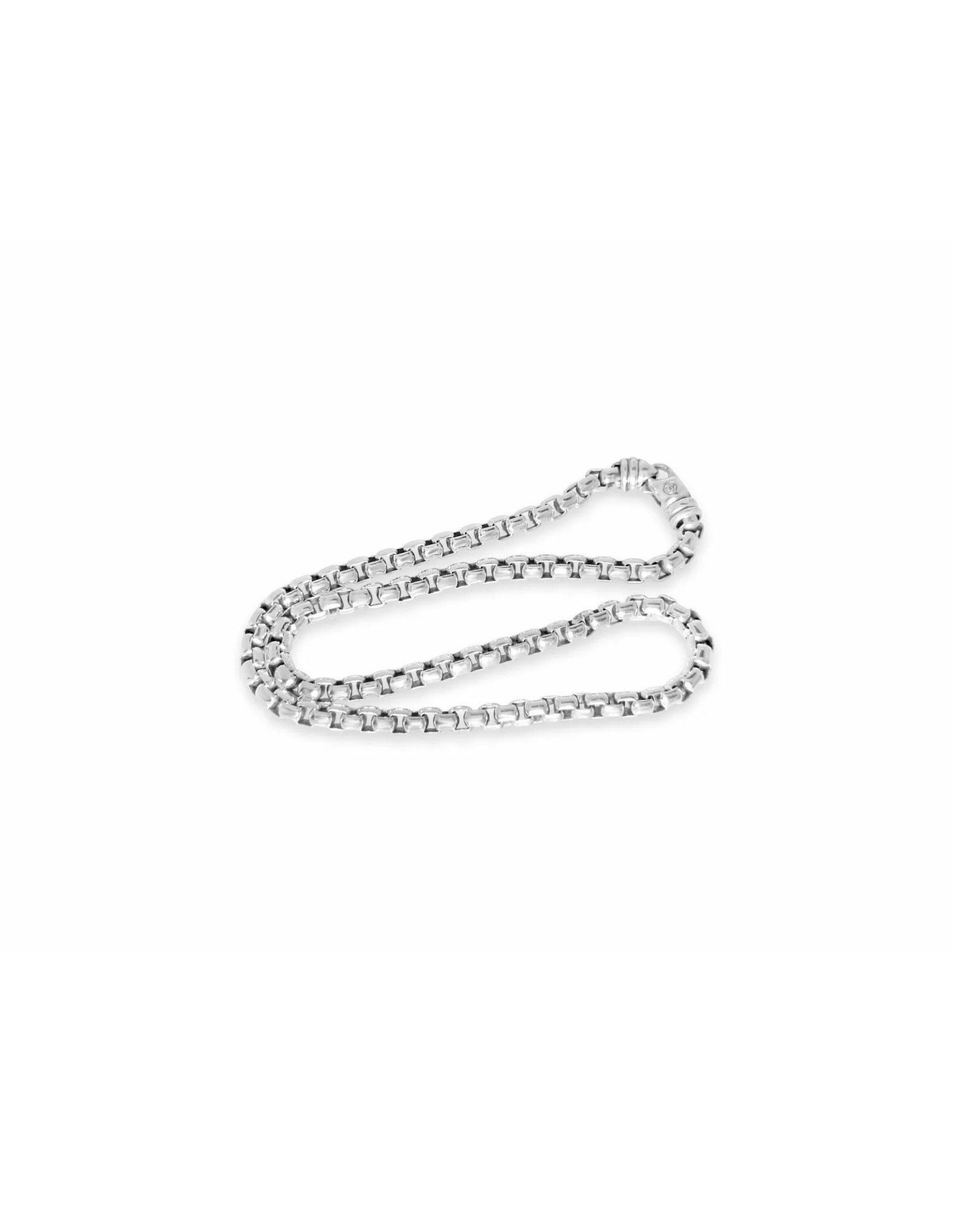 David Yurman 5.2MM Box Chain Sterling 