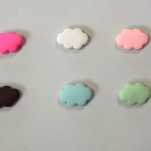 Cloud fridge magnets Resin magnet Refrigerator magnet Locker magnet Home decor Kitchen decor Housewarming gift 3D magnets magnet set mixed