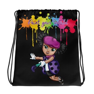 Lalibella &quot;Paint Your World&quot;Drawstring bag