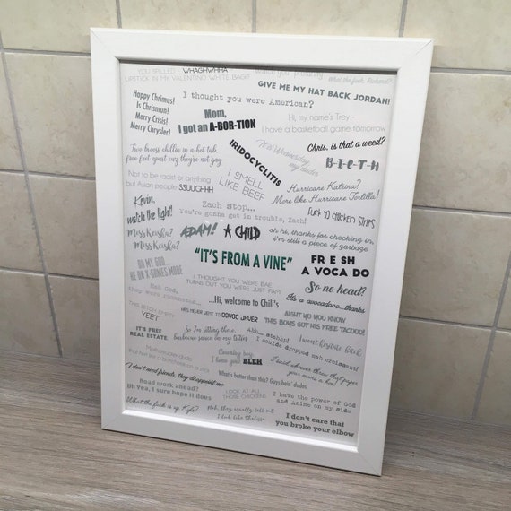 It S From A Vine 8x10 A4 A3 Poster Print Etsy