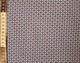 Jersey kleines graphisches Muster aus Baumwolle mit Elasthan