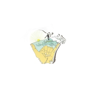 Shaka Sticker