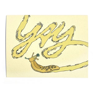 Carte Yay Slug