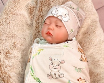 gender neutral swaddle set