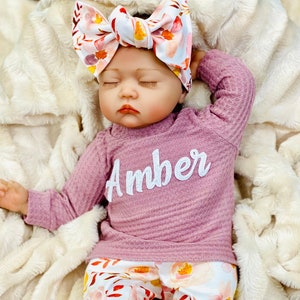 Newborn baby girl going home cheap outfit