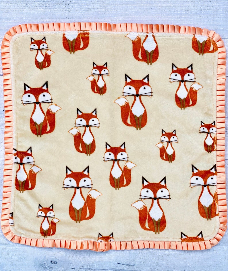 Personalized Lovey Blanket Baby Girl Lovey Blanket Minky Etsy