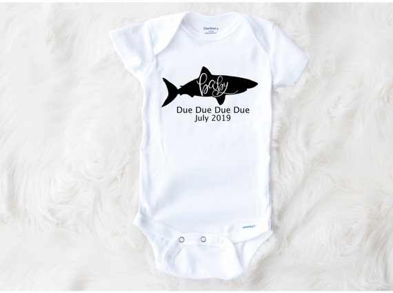 baby shark birth announcement