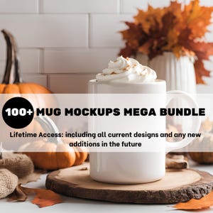 Mug Mockup Bundle 11oz Mug Mockups, Halloween Mug Mockup, Christmas Mug Mockup, Ceramic Coffee Cup Mock Ups, Mega Bundle Mug Mockup