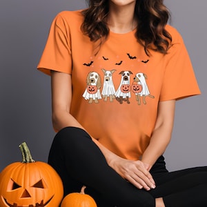 Halloween Dogs PNG- Transparent Halloween Png Designs - Instant Download - Cute Halloween Dogs Png, Ghost Dog PNG - Cute Ghost SVG