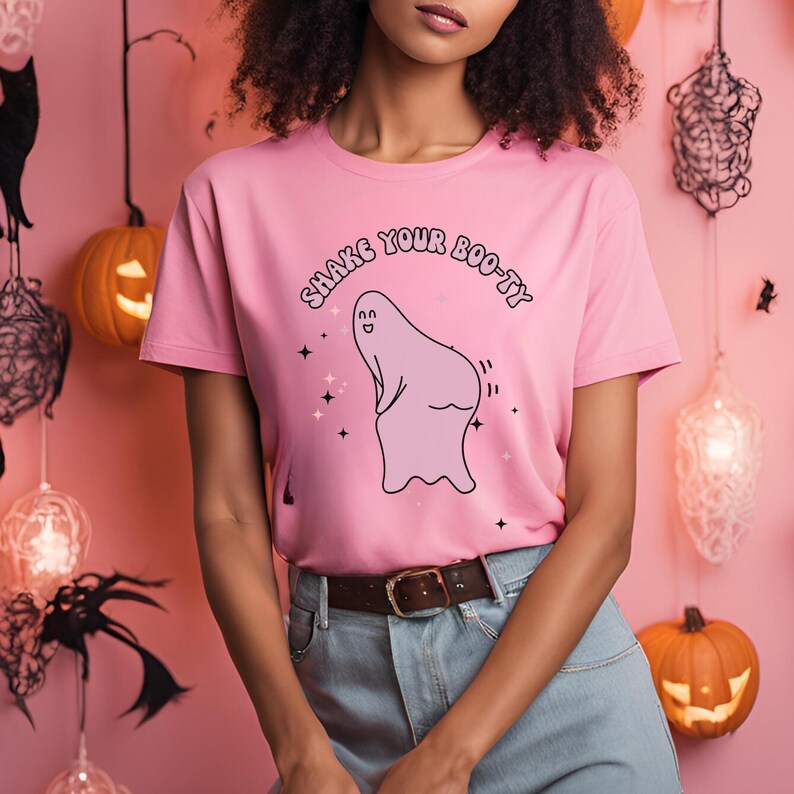 Funny Dancing Ghost Png: Shake Your Boo-ty Halloween Meme (digital ...