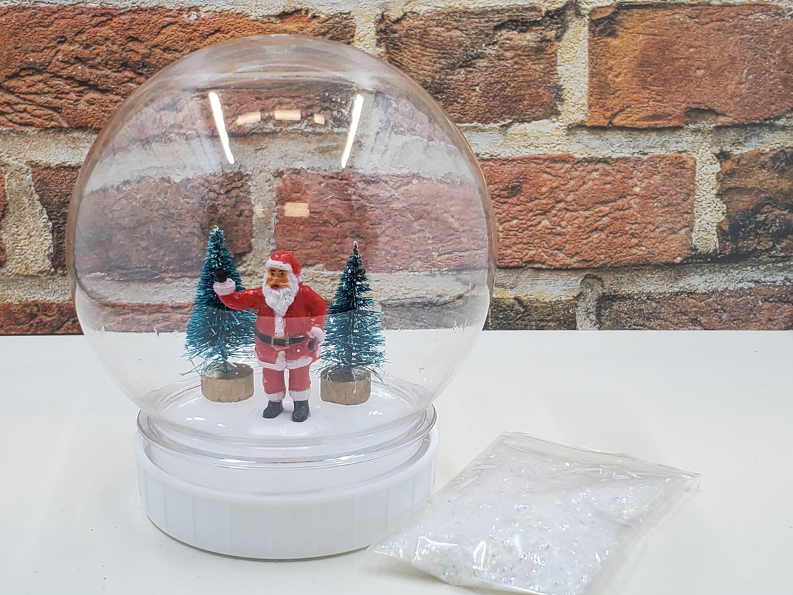 Snow Globe Kit christmas Gift Create Your Own Snow Globe Etsy