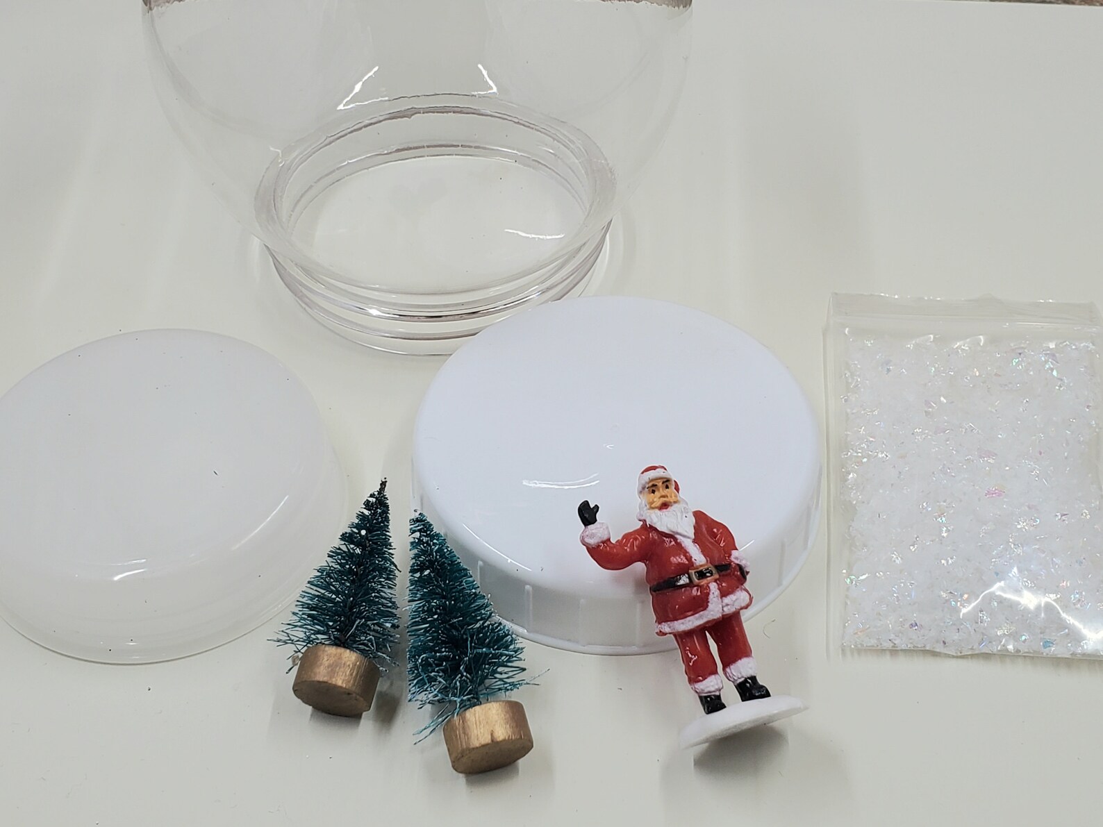 Snow Globe Kit christmas Gift Create Your Own Snow Globe Etsy