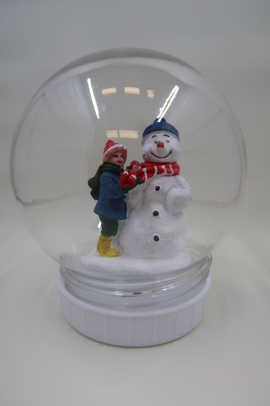 Snowman, DIY Snow Globe Kit ,christmas Gift, Create Your Own Snow Globe ...