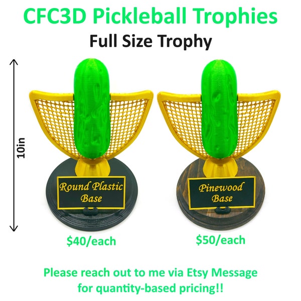 Custom Pickleball Trophies