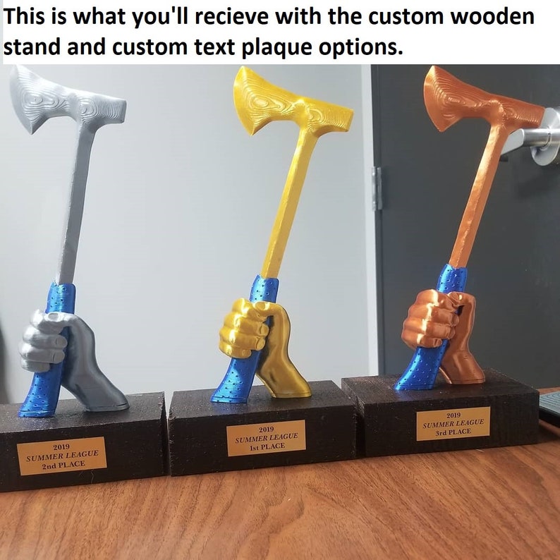 Axe Throwing/Custom Trophies Etsy