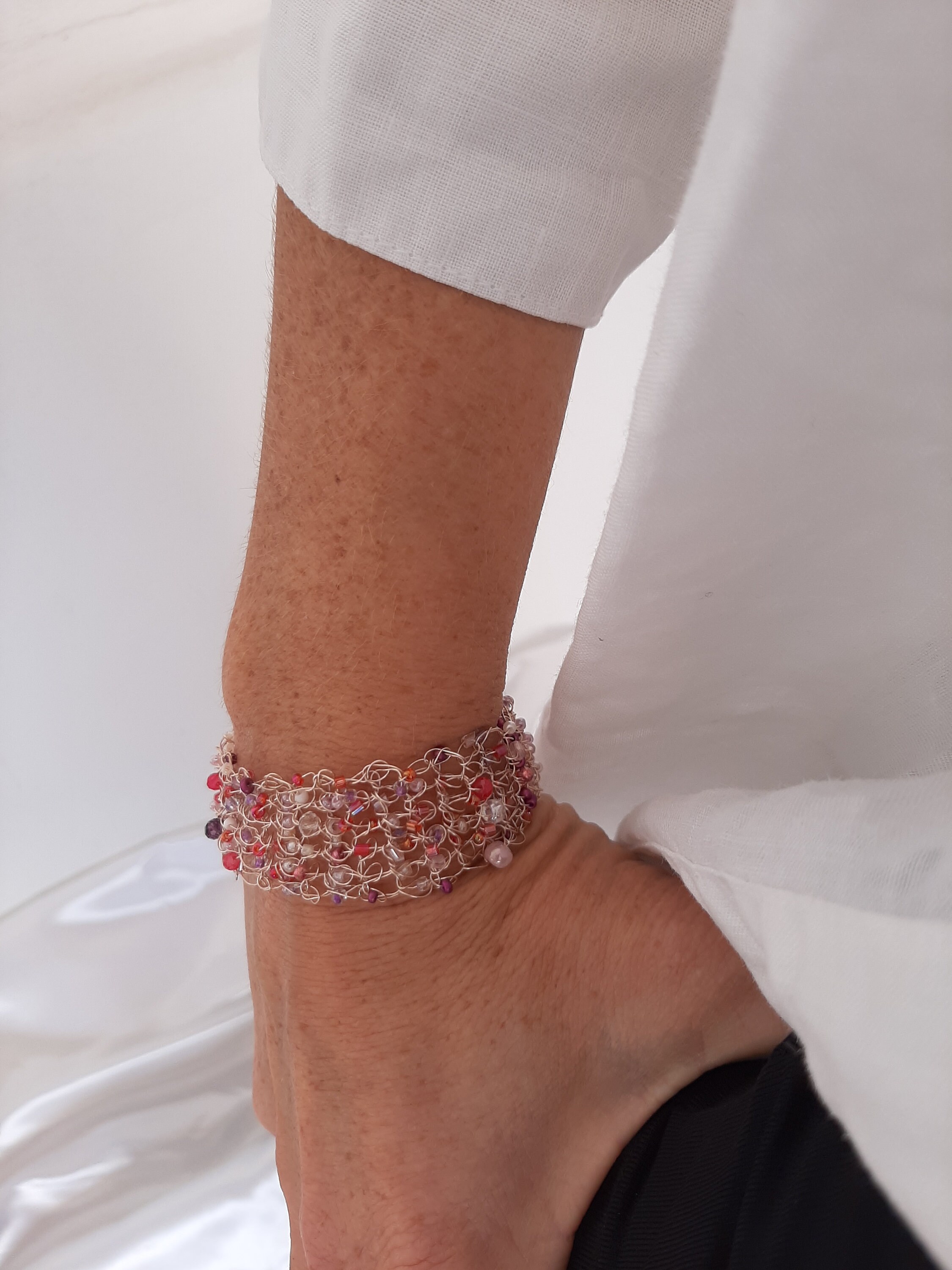 Pulsera alambre de cobre - Etsy España