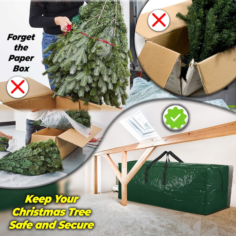 Christmas Xmas Tree Storage Bag Small and Large Xmas Cover Bags for