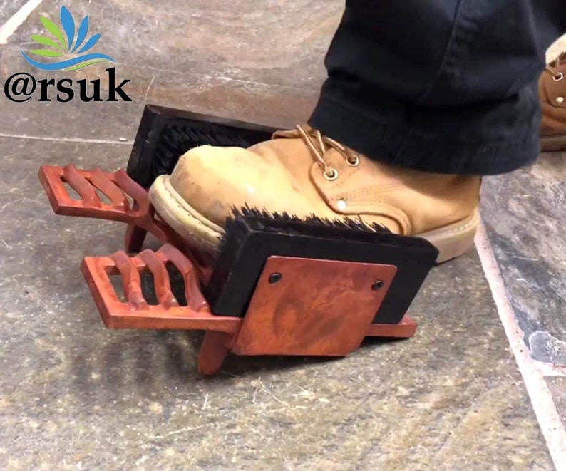 Boot Rack Scraper Walking Mud or Shoe Cleaner Wellington Etsy