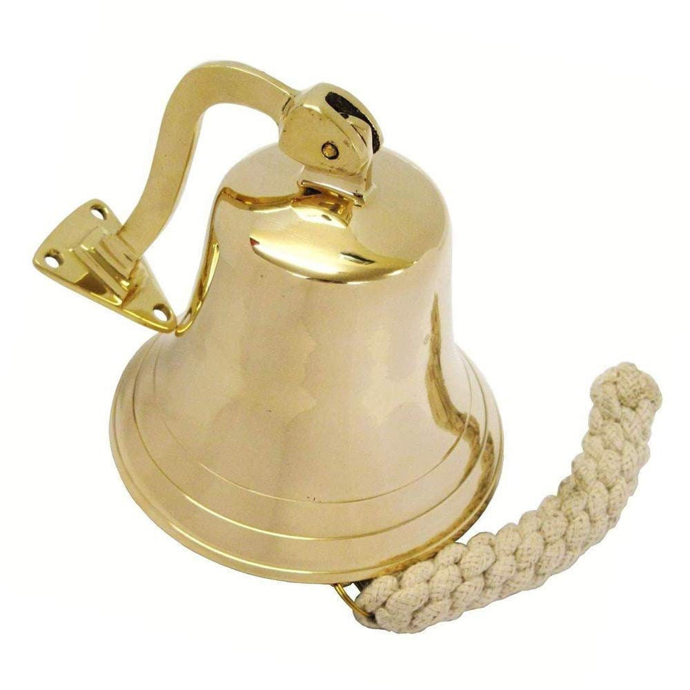 Ship Bell Nautical Solid Brass Maritime Marine Boat School Etsy UK