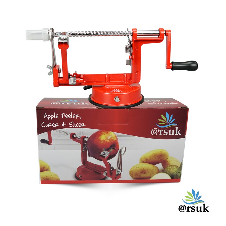 Apple Peeler Corer Slicer Cutting Kitchen Machine Etsy