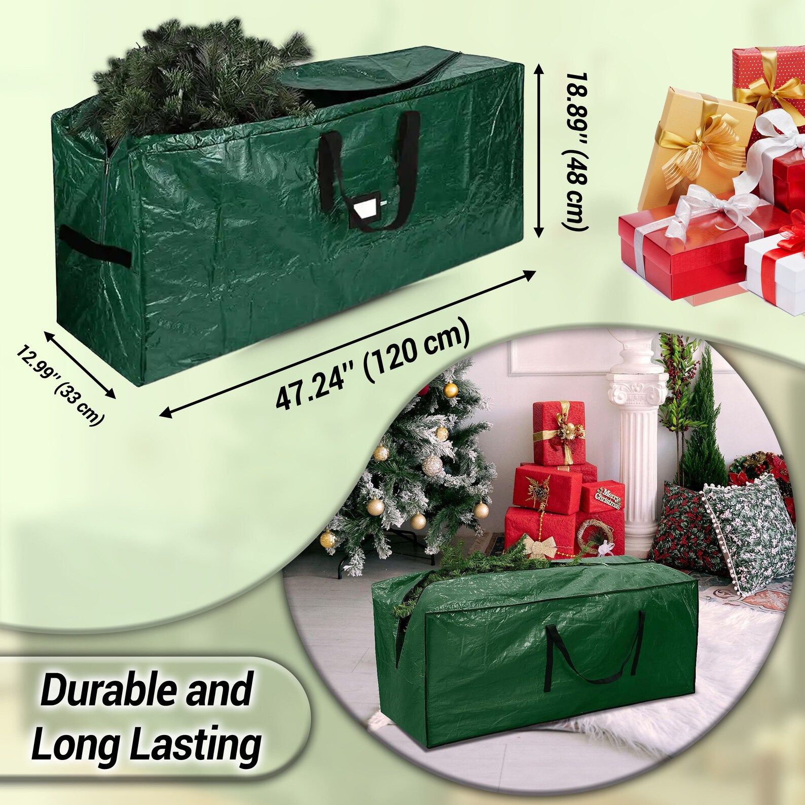 Christmas Xmas Tree Storage Bag Small and Large Xmas Cover Bags for