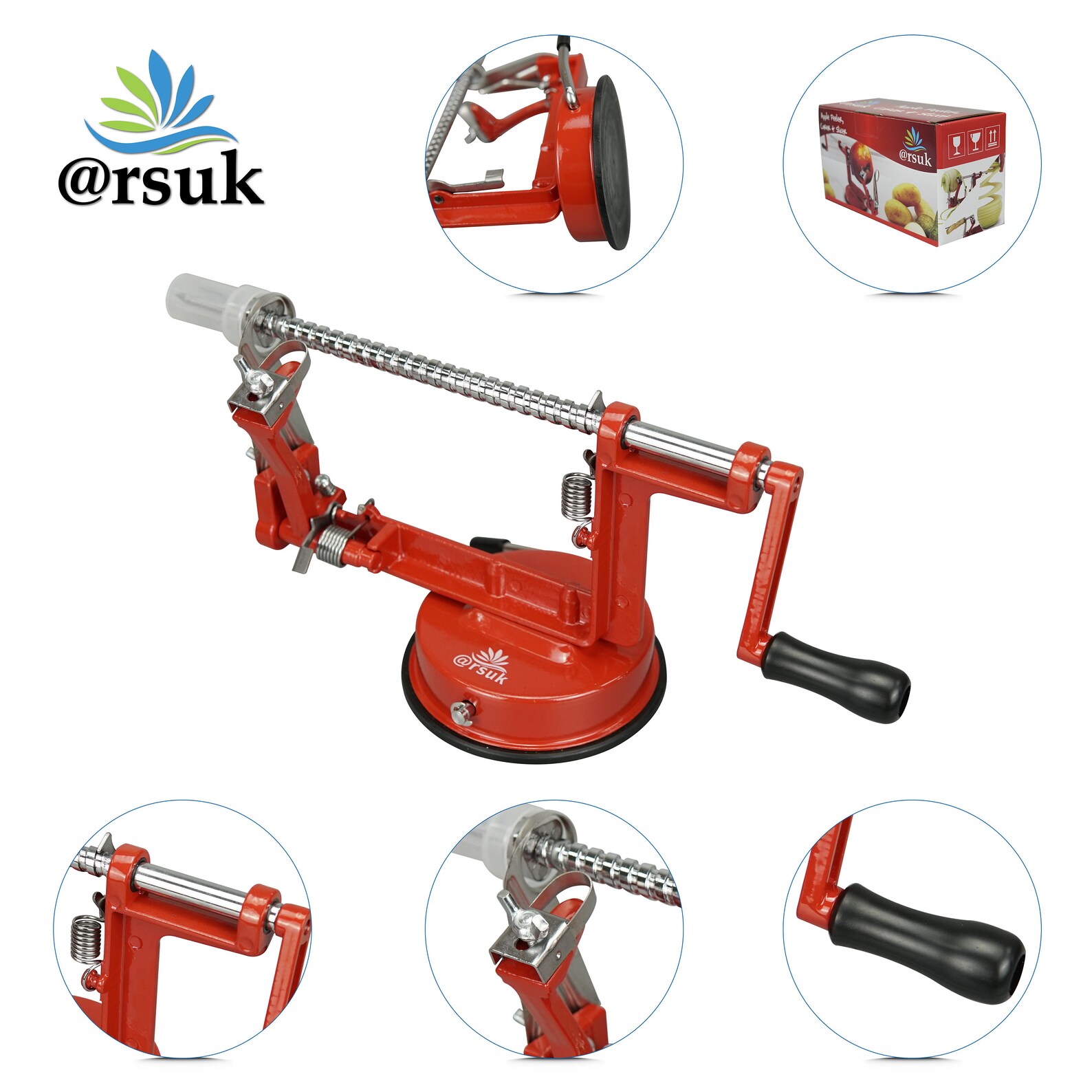 Apple Peeler Corer Slicer Cutting Kitchen Machine Etsy UK