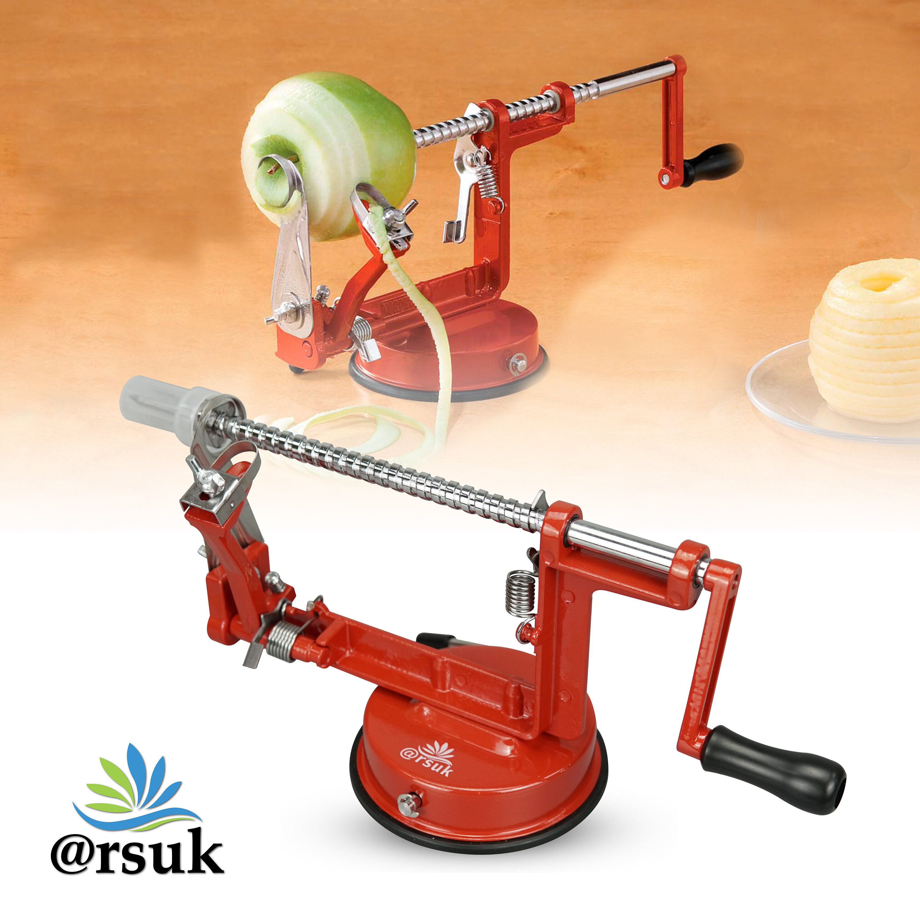 Apple Peeler Corer Slicer Cutting Kitchen Machine Etsy