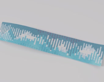 Patroon kralenarmband: Miyuki Delica-rocailles (pdf-patroon)