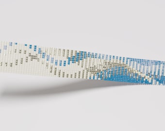 Wzór na bransoletkę z koralików: Mankiet na nadgarstek Tentacles (wzór w formacie PDF)