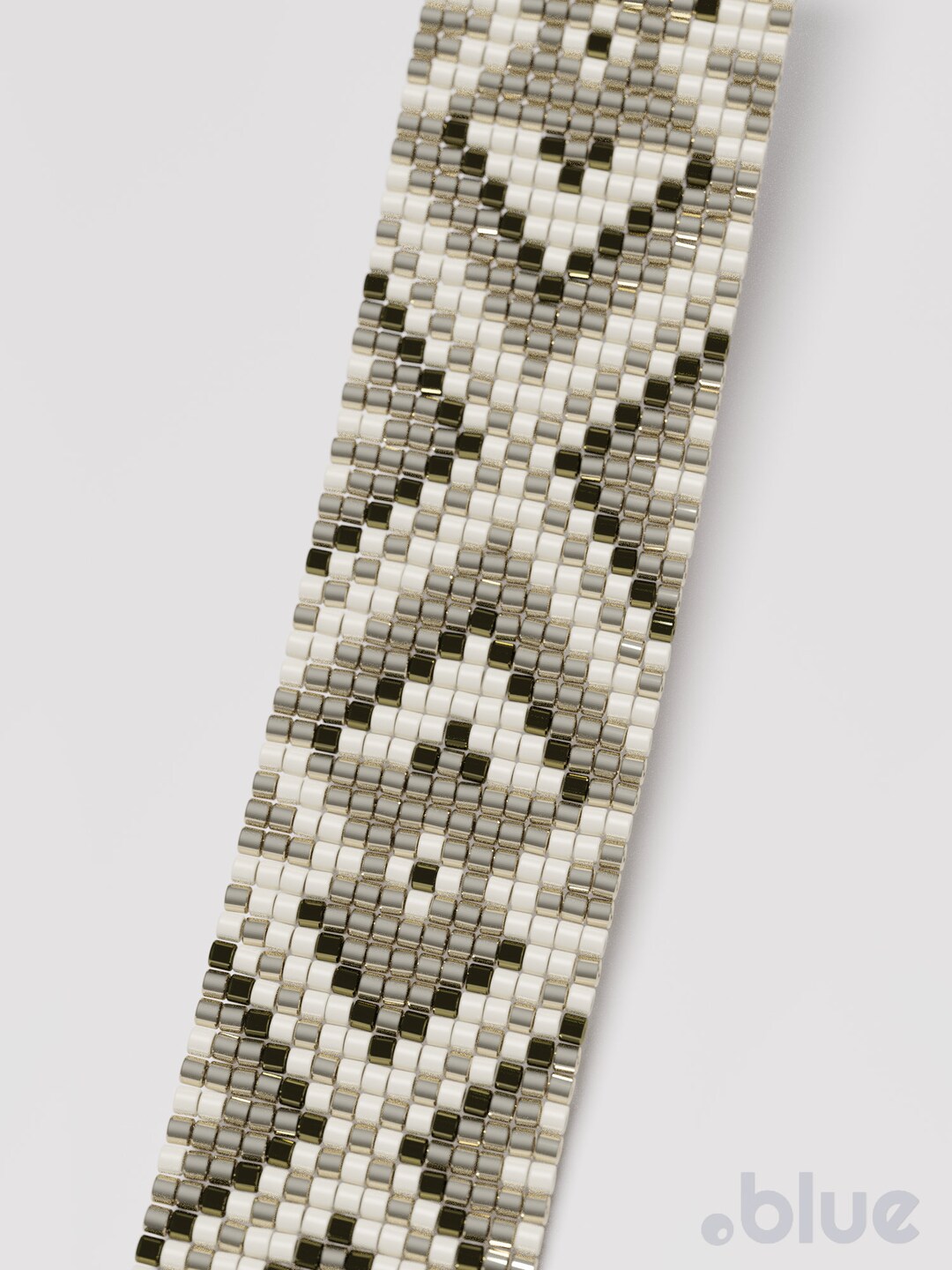 Aztec Bead Loom Bracelet Pattern: Miyuki Delica Seed Beads (PDF Pattern ...