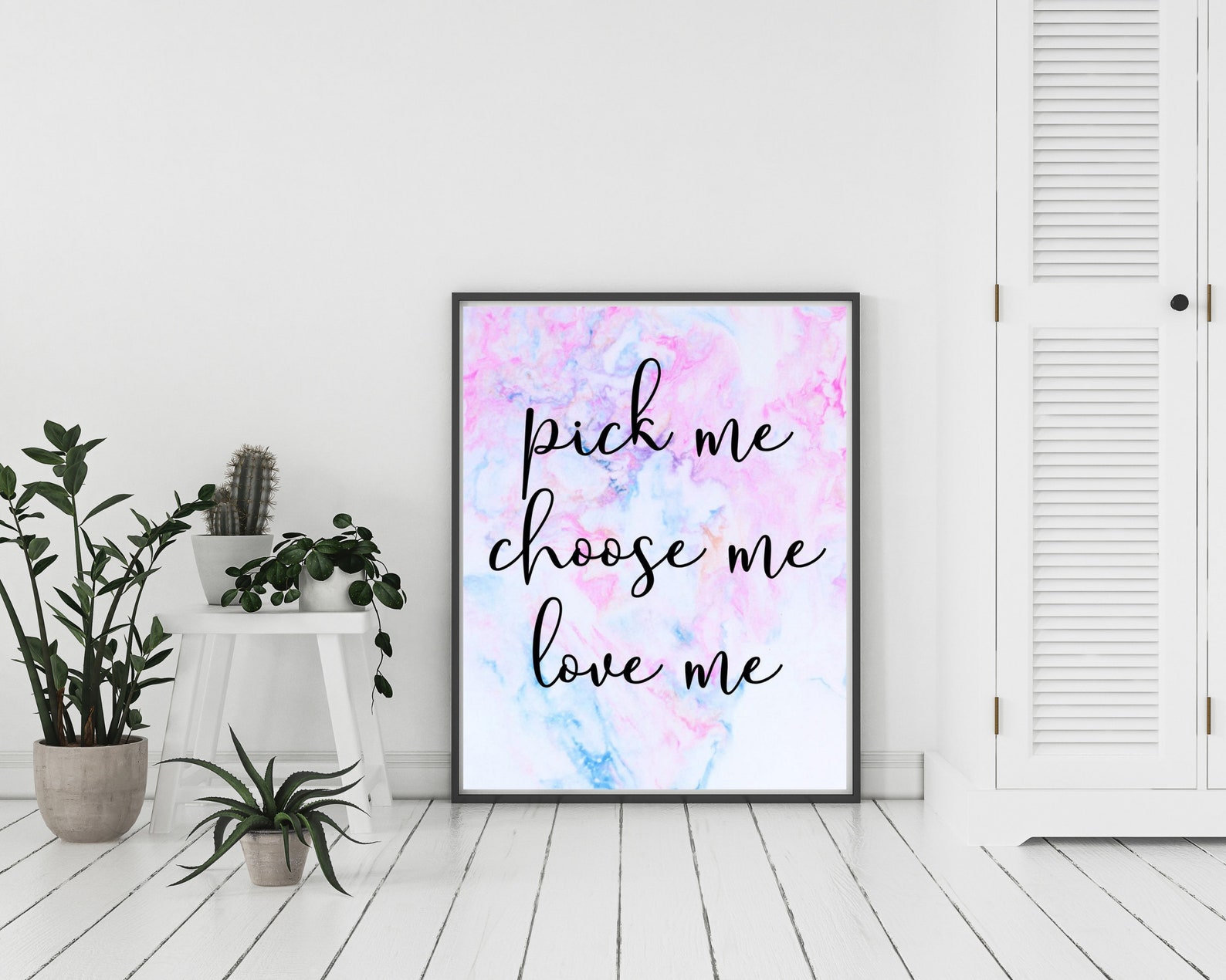 Grey's Anatomy Pick Me Choose Me Love Me Printable Meredith Grey Love