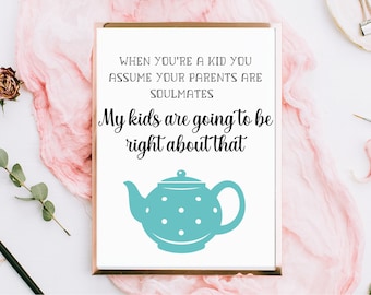 Impresión del programa de televisión The Office: Cita de Jim y Pam: Almas gemelas (Descarga digital)