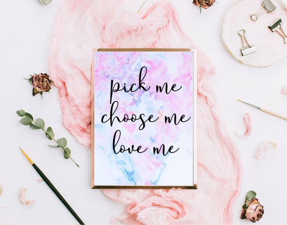 Grey S Anatomy Pick Me Choose Me Love Me Printable Etsy