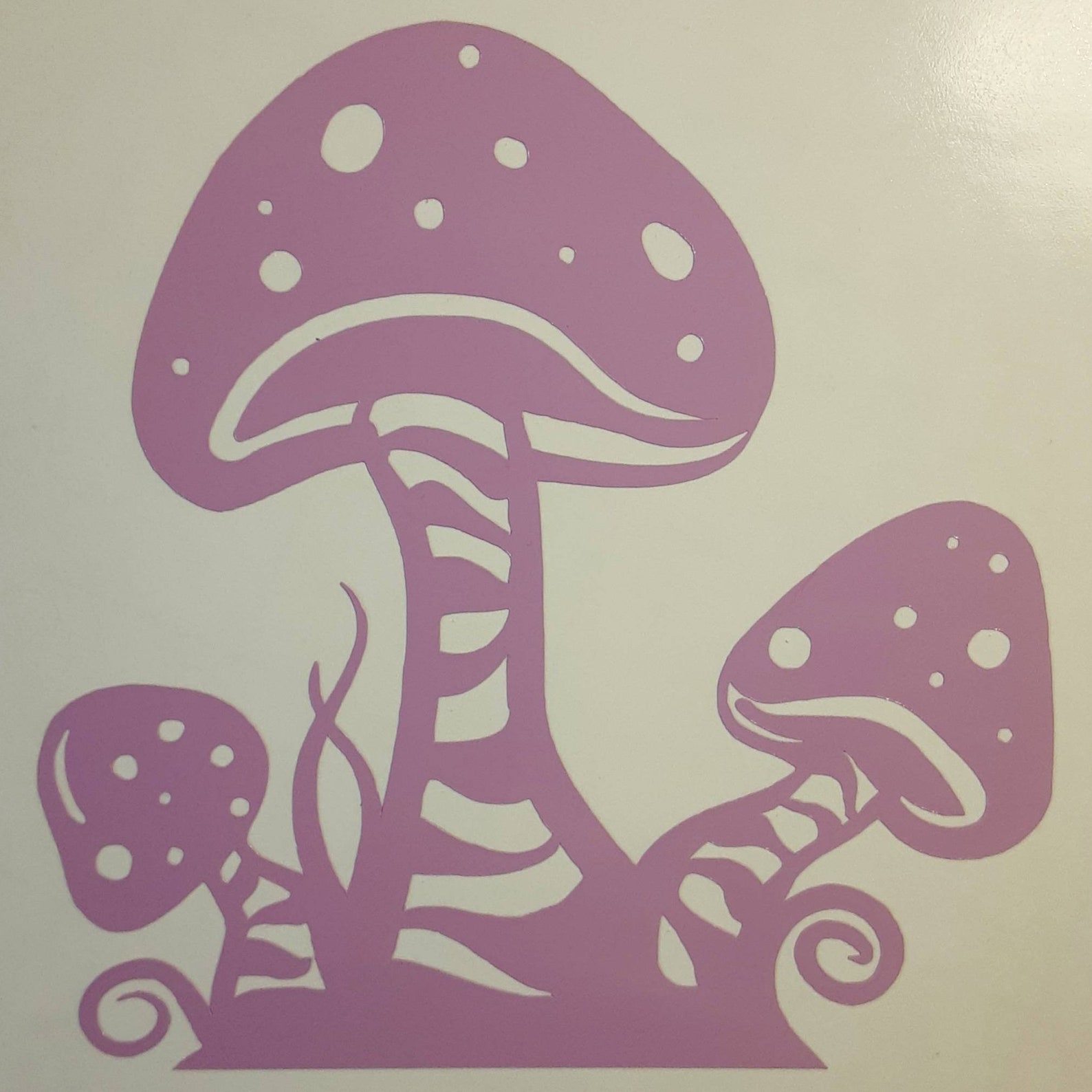 Mushroom Patch vinyl stickerwindow decal Etsy