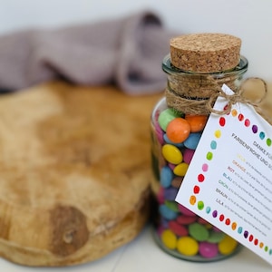 Cadeau éducatrice - adieu maternelle - merci - cadeau garderie - carte postale - verre -DIY - SANS lentilles - cadeau éducatrice - adieu