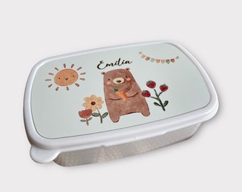 Brotdose - Lunchbox - Brotbox - personalisiert - Kindergarten - Kita - Geschenk Kinder